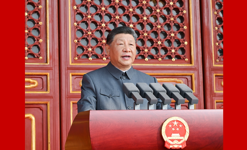 紀念中國人民抗日戰爭暨世界反法西斯戰爭勝利80周年大會在京隆重舉行 習近平發表重要講話并檢閱受閱部隊